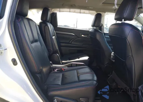 2019 Toyota Highlander Se from USA, damaged, VIN 5TDJZRFH8KS602415